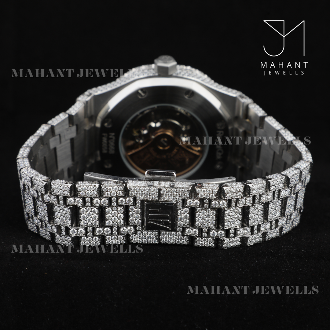 Iced Out Moissanite Luxury Hip Hop Watches For Men's