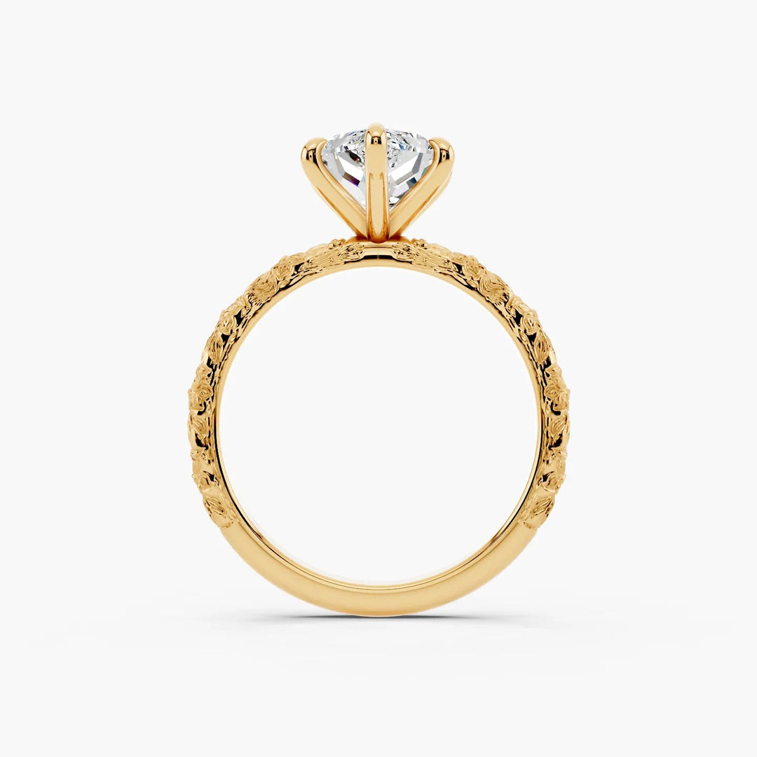 3CT Moissanite Ring