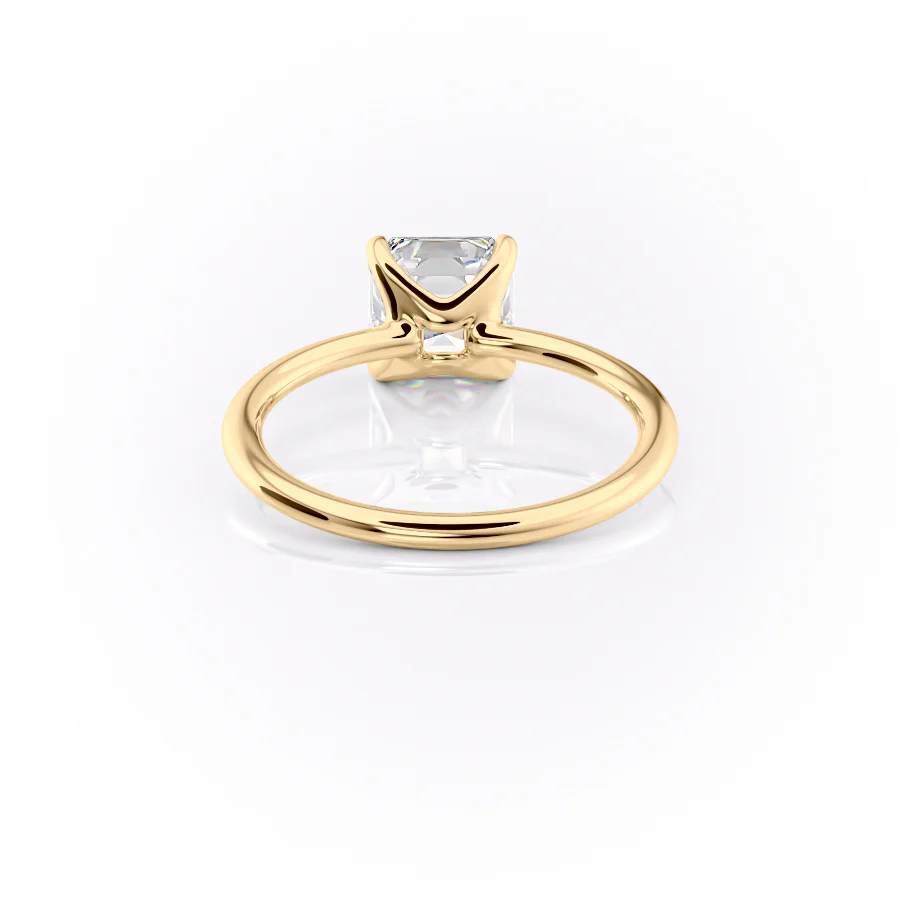 Minimalist Asscher Ring