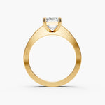 Load image into Gallery viewer, 5.0CT Emerald Diamond Moissanite Art Deco Engagement Ring