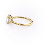 Load image into Gallery viewer, Diamond Alternative Engagement Ring