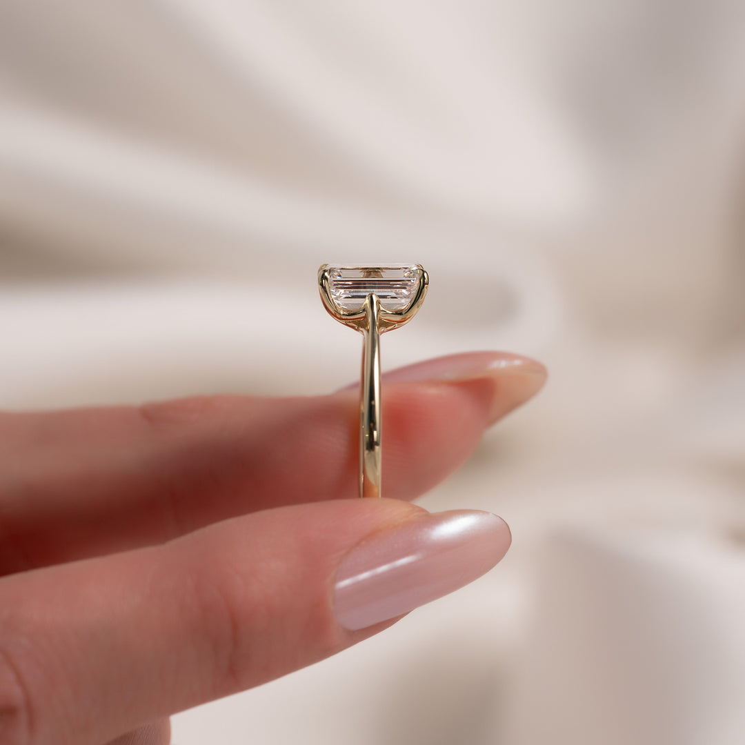 Moissanite Engagement Ring