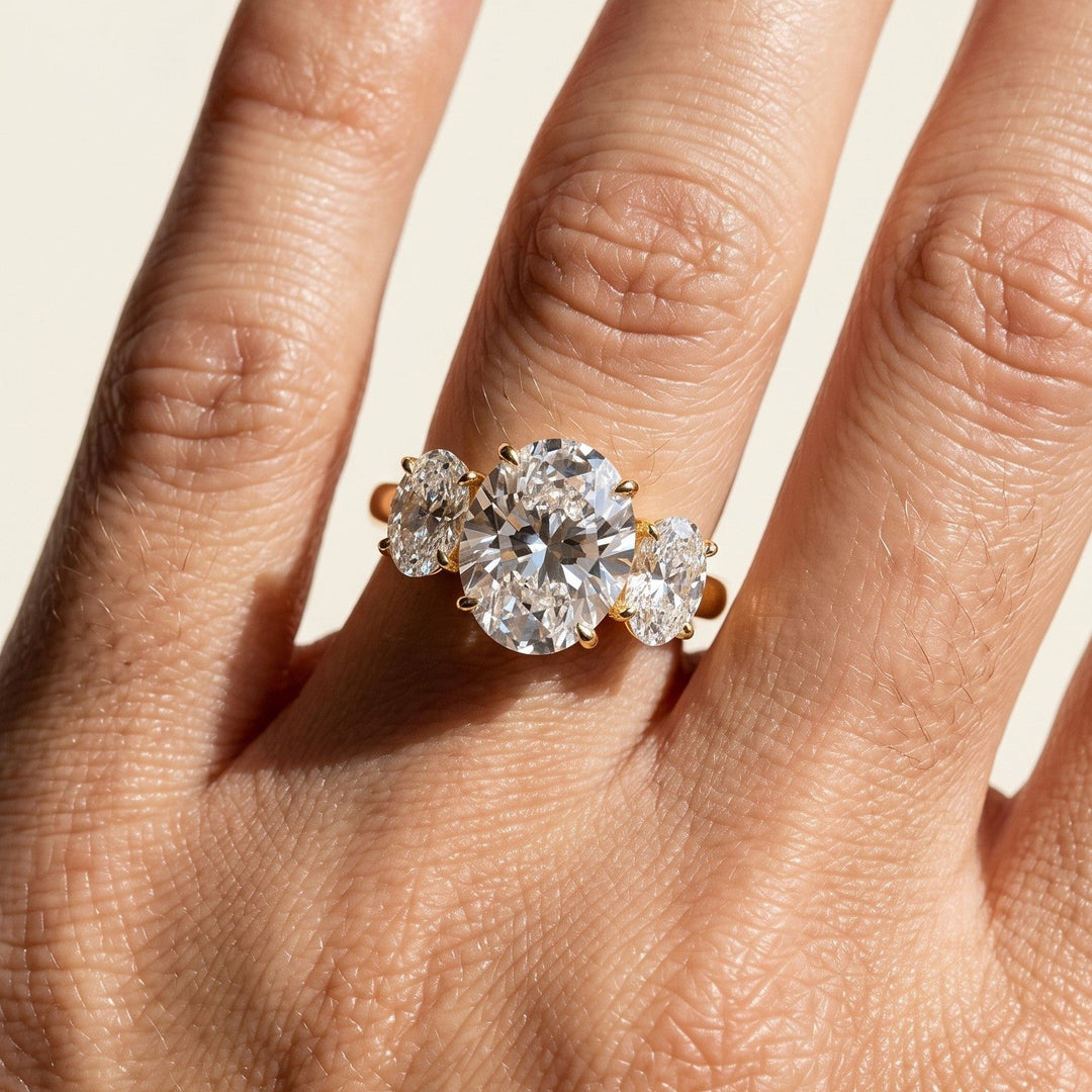 Three Stone Engagement Ring