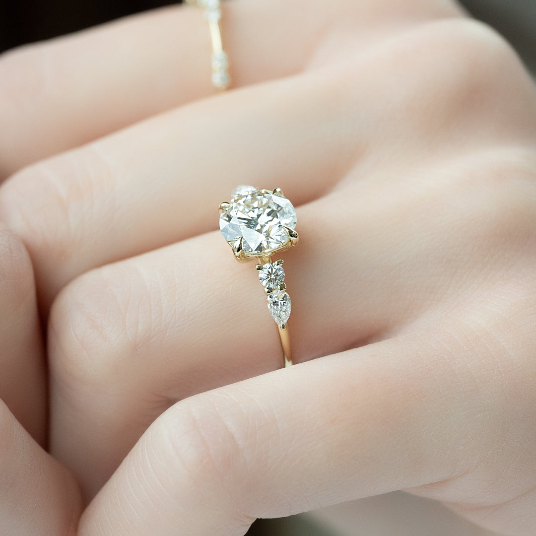 Round Diamond Five Stone Ring