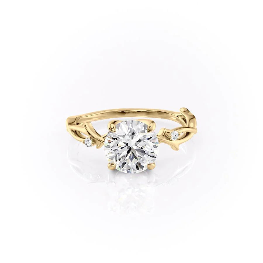 Botanical Engagement Ring