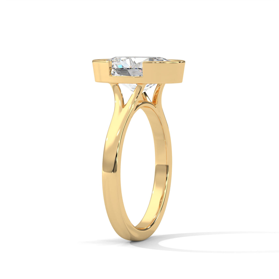 Split Shank Engagement Ring