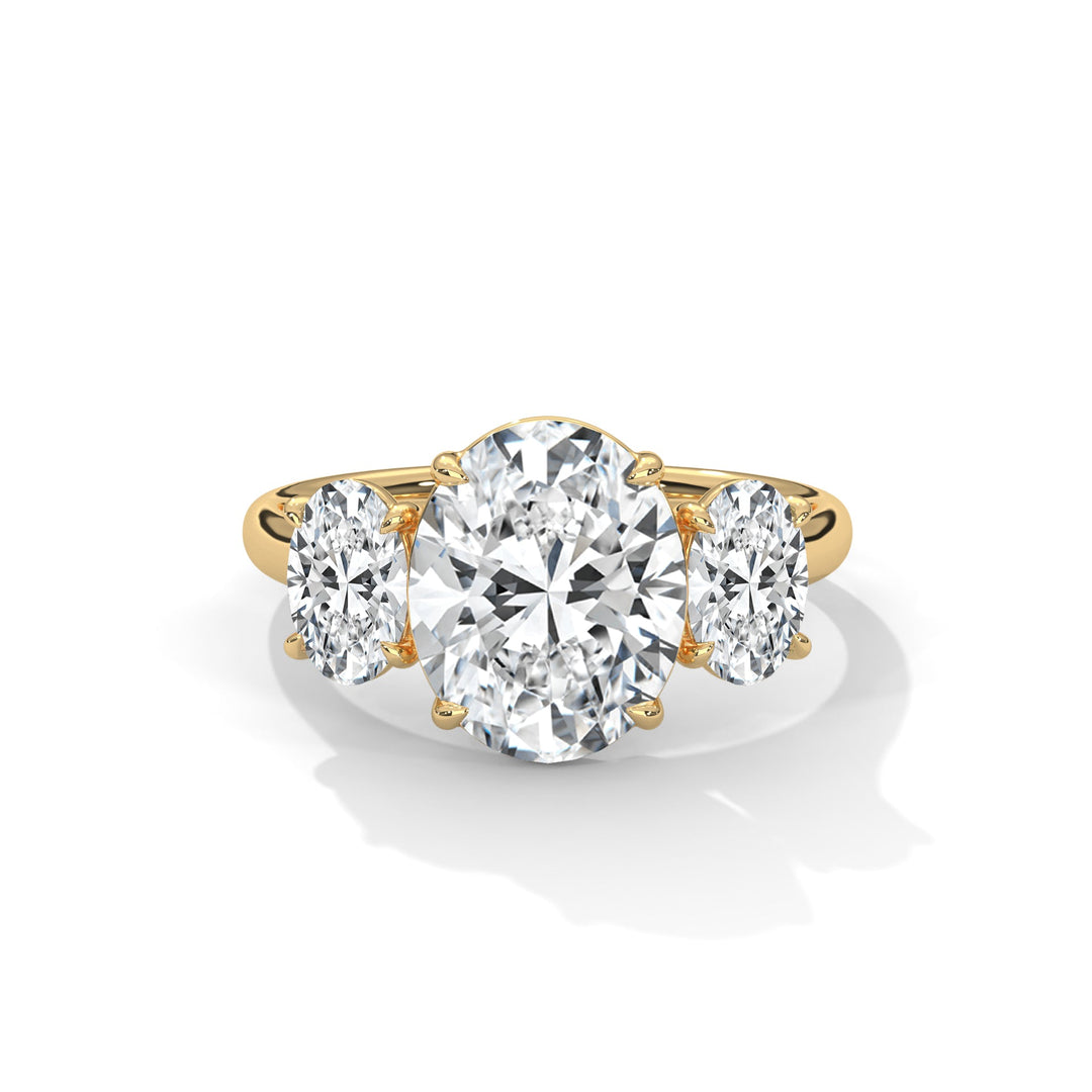 Three Stone Engagement Ring
