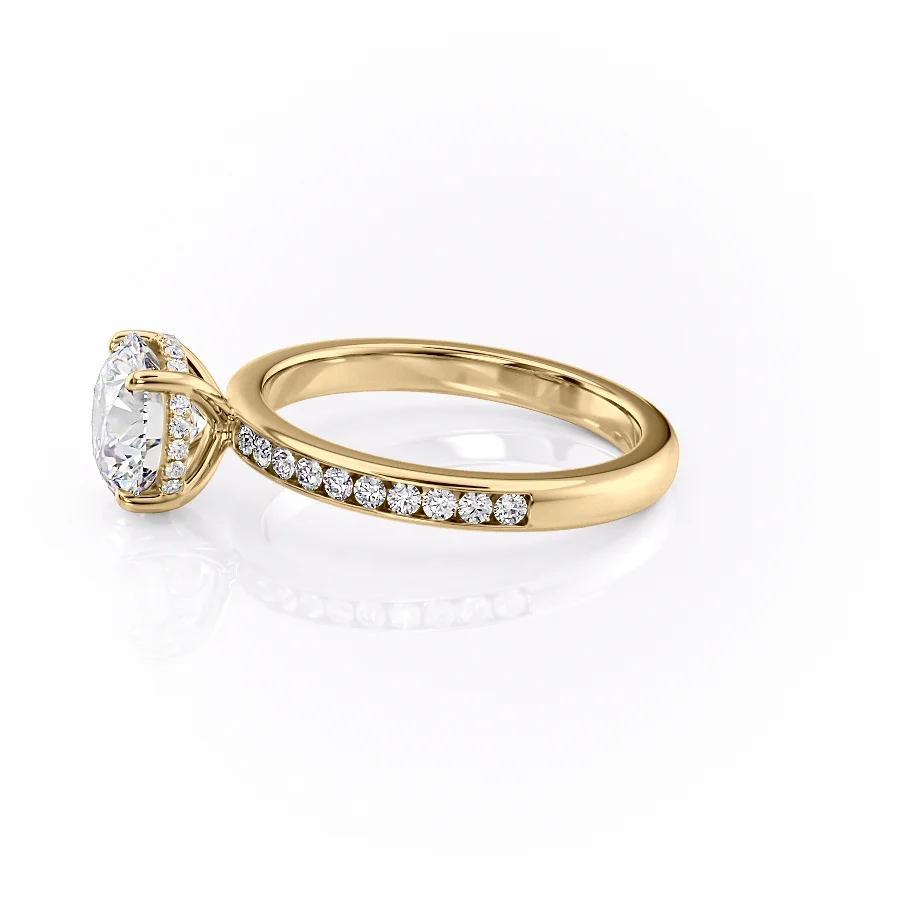 Sparkling Moissanite Ring
