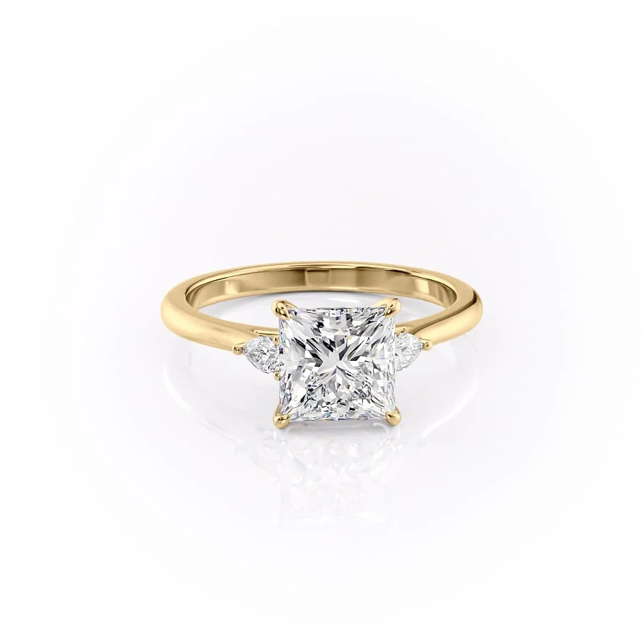 Three Stone Engagement Ring