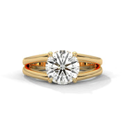 Split Shank Engagement Ring