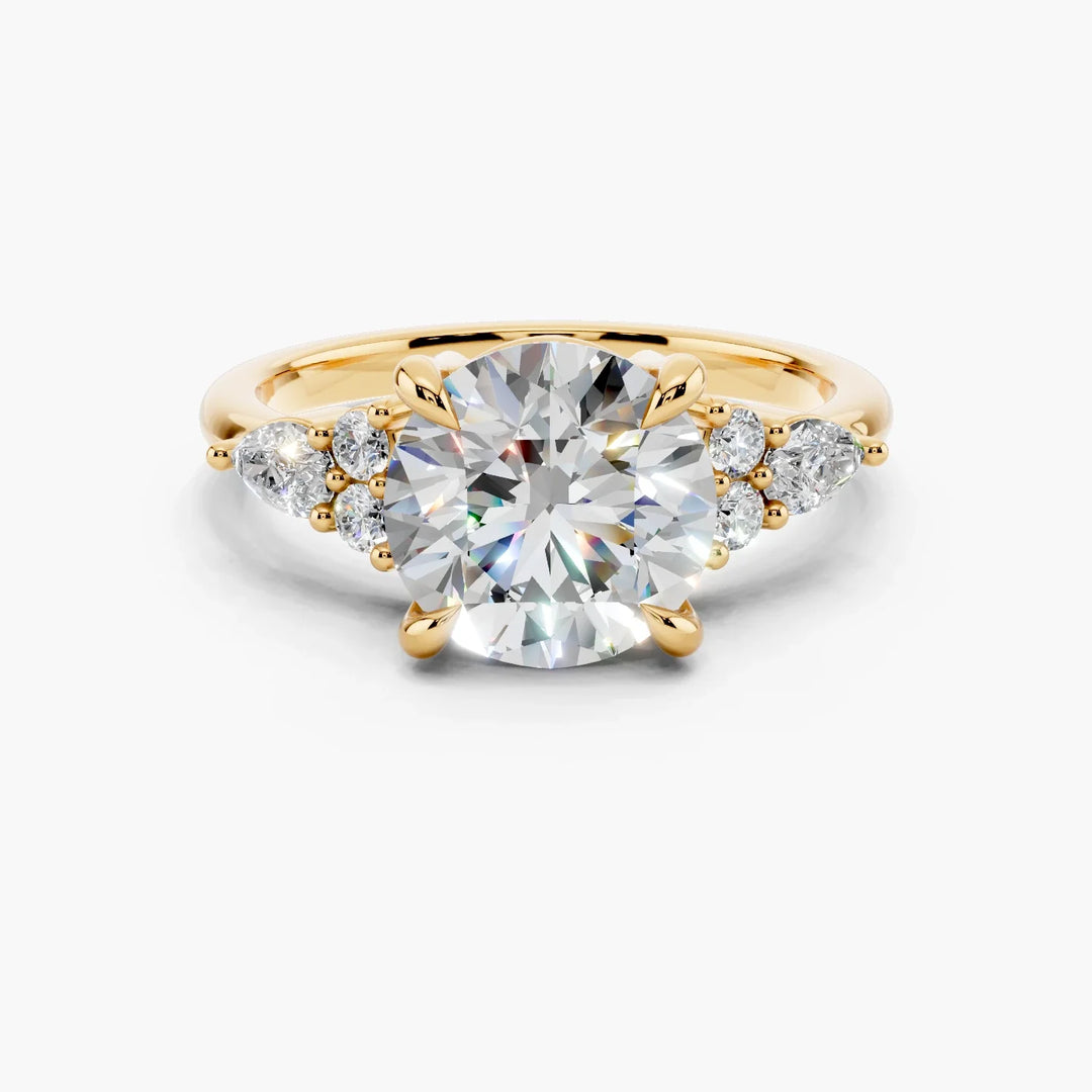 Moissanite Diamond Ring