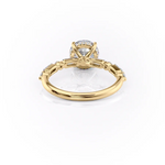 Load image into Gallery viewer, White Gold Moissanite Ring