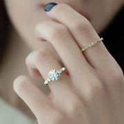 Round Diamond Five Stone Ring