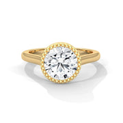Bezel Engagement Ring