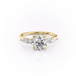 Load image into Gallery viewer, Round Cut Engagement Ring