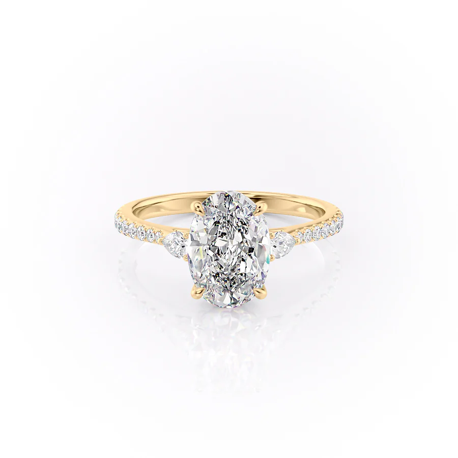 Oval Diamond Engagement Ring