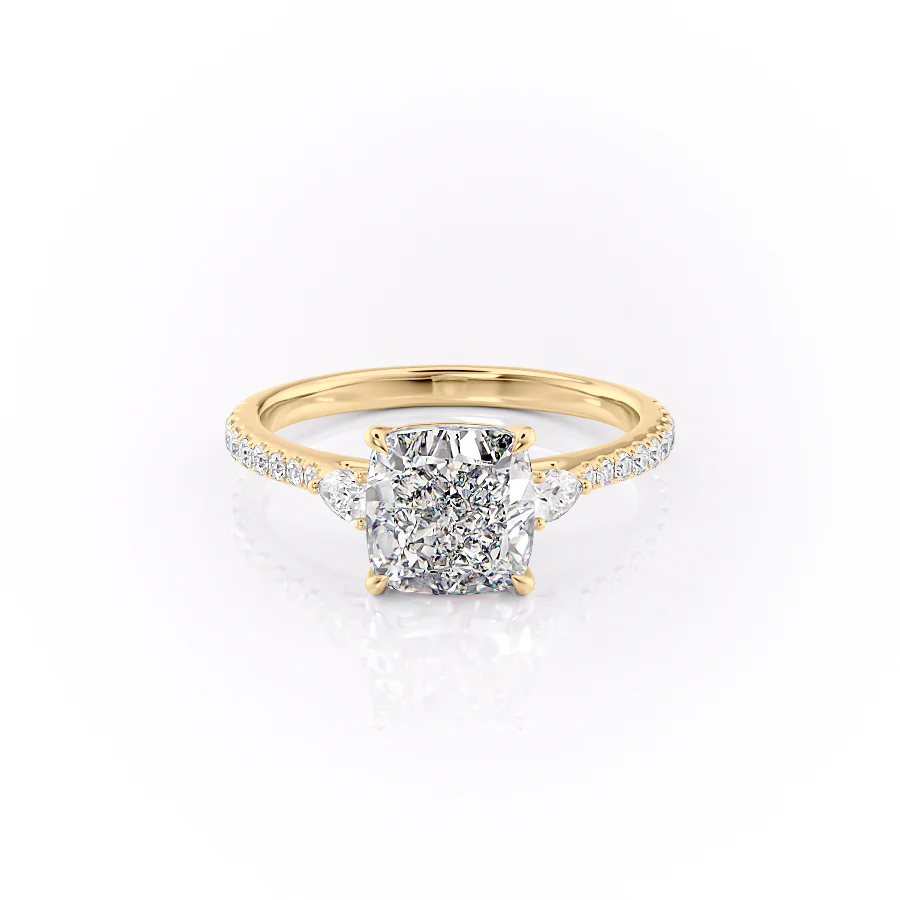 Pavé Moissanite Ring