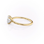 Load image into Gallery viewer, 2.0CT Round Cut Moissanite Solitaire Diamond Engagement Ring