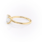 Load image into Gallery viewer, 1.0CT Asscher Diamond Moissanite Solitaire Engagement Ring