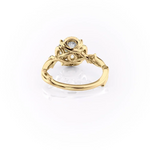 Load image into Gallery viewer, 2.0CT Round Diamond Lab Grown Halo Nature Inspired Engagement Ring