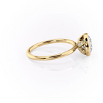 Load image into Gallery viewer, 2.0CT Round Diamond Lab Grown Bezel Engagement Ring