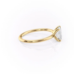 Load image into Gallery viewer, 1.50 CT Elongated Cushion Cut  Moissanite Diamond Solitaire Engagement Ring