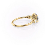 Load image into Gallery viewer, 1.0CT Round Diamond Moissanite Five Stone Engagement Ring
