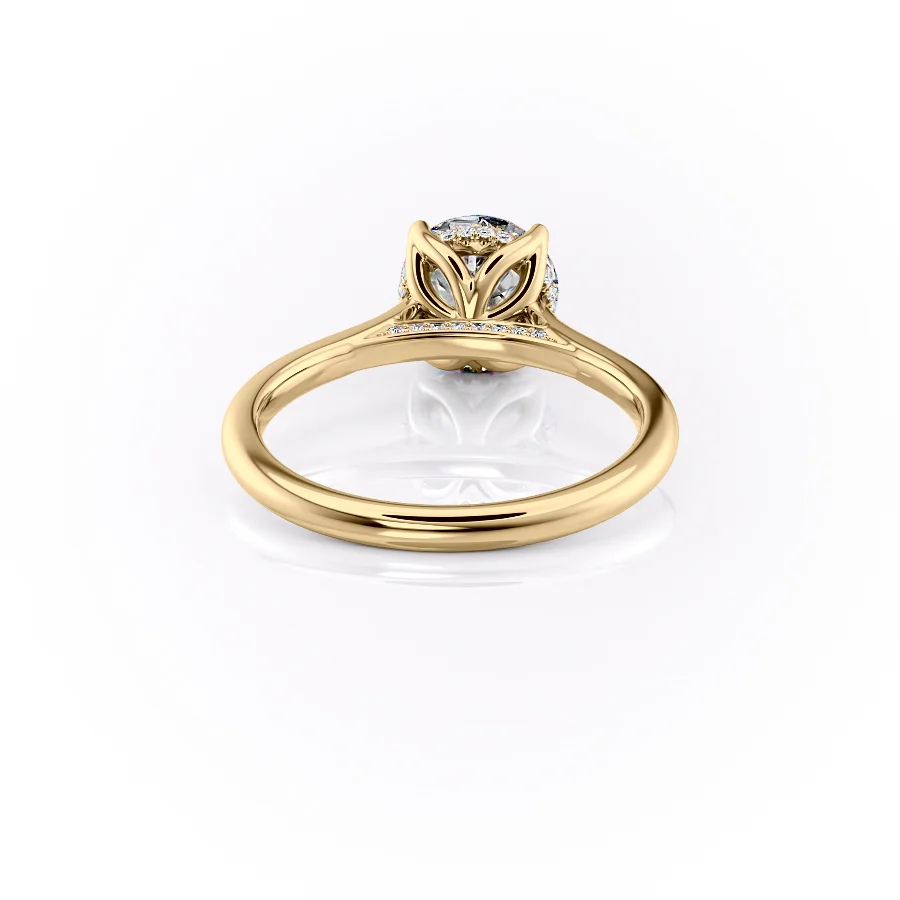 1.50 CT Round Diamond Lab Grown Solitaire Engagement Ring