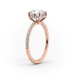 Load image into Gallery viewer, 3 CT Marquise Lab Grown Pave Engagement Ring
