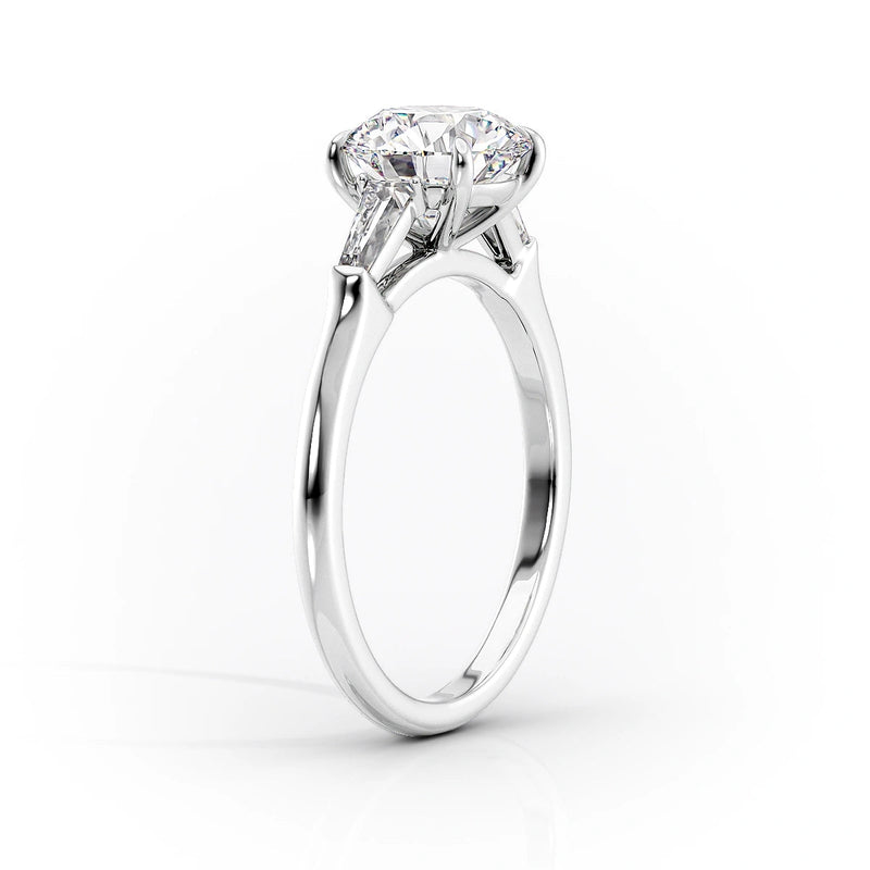 3 CT Marquise Cut Three Stone Solitaire Ring Moissanite Engagement Ring