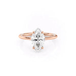 Load image into Gallery viewer, Elegant 3 CT Marquise Diamond Ring Lab Grown Diamond Engagement Ring Gifts for Her
