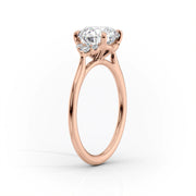 1.00 CT Marquise Cut Moissanite Engagement Ring For Woman