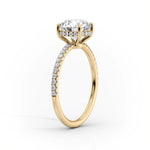 Load image into Gallery viewer, 3 CT Marquise Lab Grown Pave Engagement Ring
