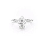 Load image into Gallery viewer, Elegant 3 CT Marquise Diamond Ring Lab Grown Diamond Engagement Ring Gifts for Her
