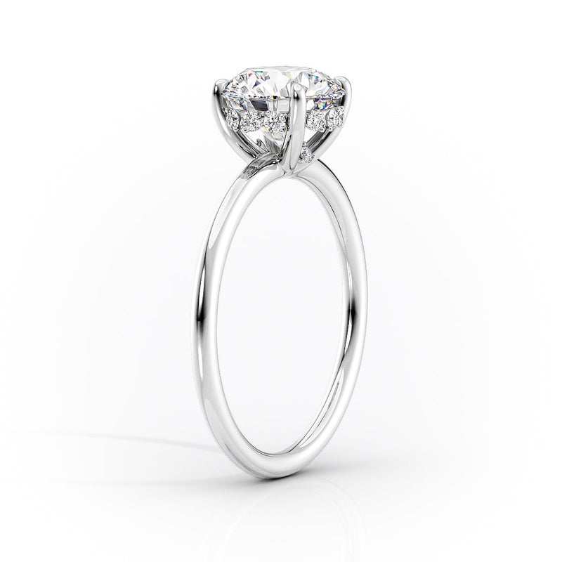 3 CT Marquise Cut Moissanite Diamond Solitaire Engagement Ring