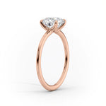 Load image into Gallery viewer, Marquise Cut Moissanite Diamond Classic Solitaire Engagement Ring
