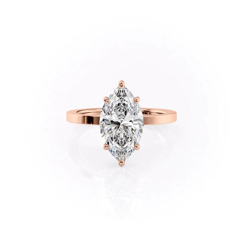 2 CT Stunning Marquise Moissanite Engagement Ring