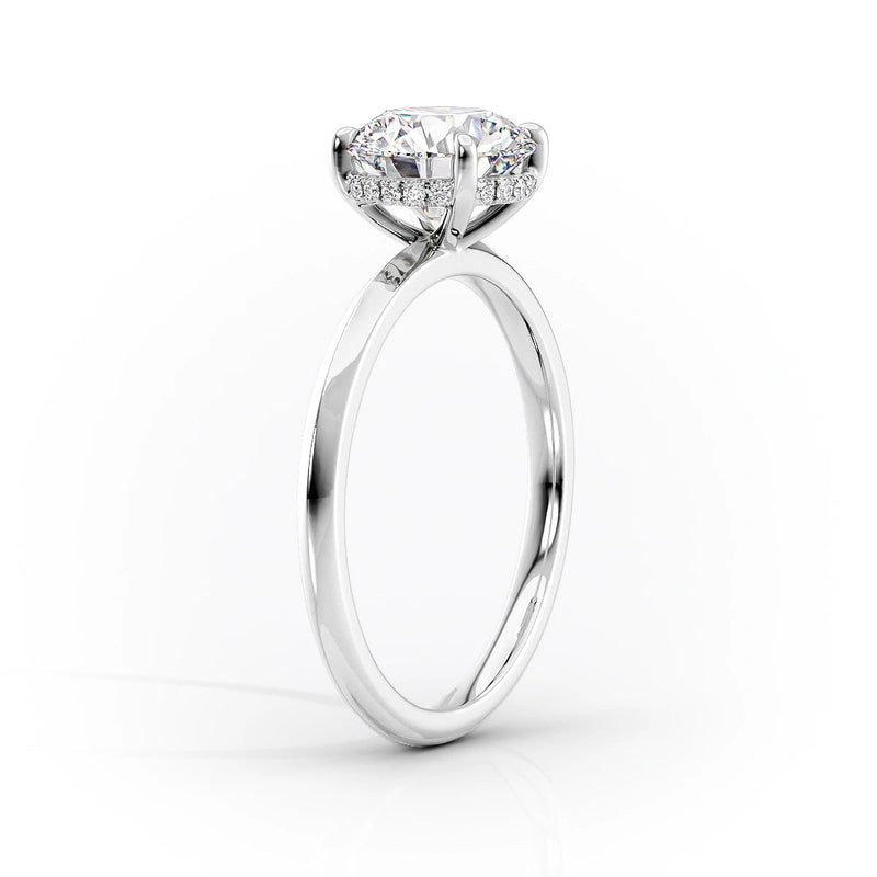 3 CT Marquise Cut Solitaire Moissanite Engagement Ring